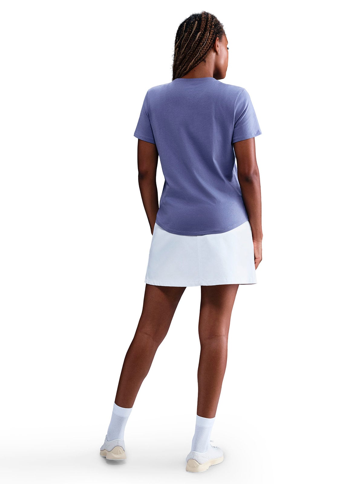 POLO ALGODÓN MANGA CORTA MUJER NIKE NSW CLUB SS TEE - 4