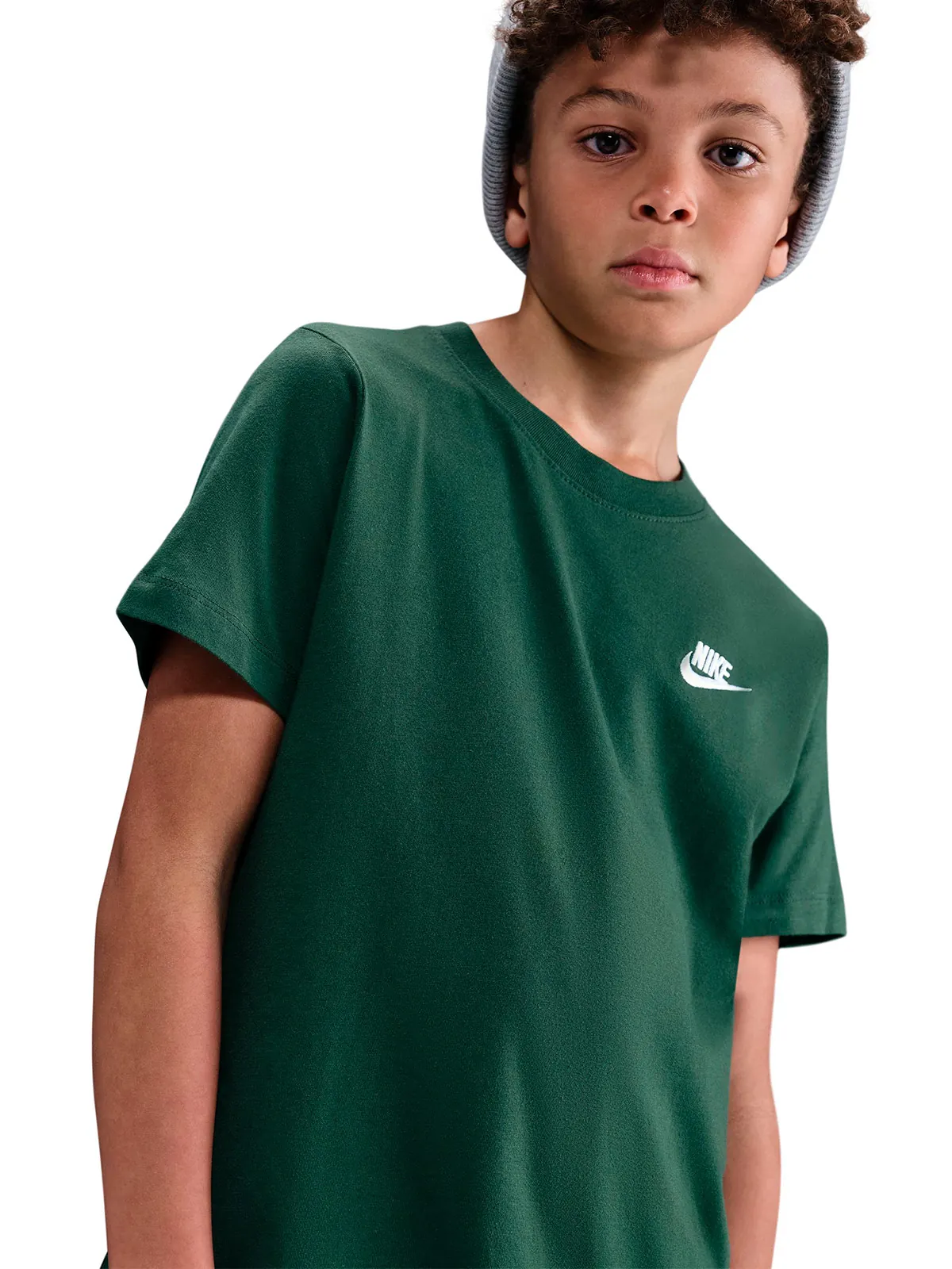 POLO ALGODÓN NIÑO NIKE NSW TEE EMB FUTURA LBR - 1