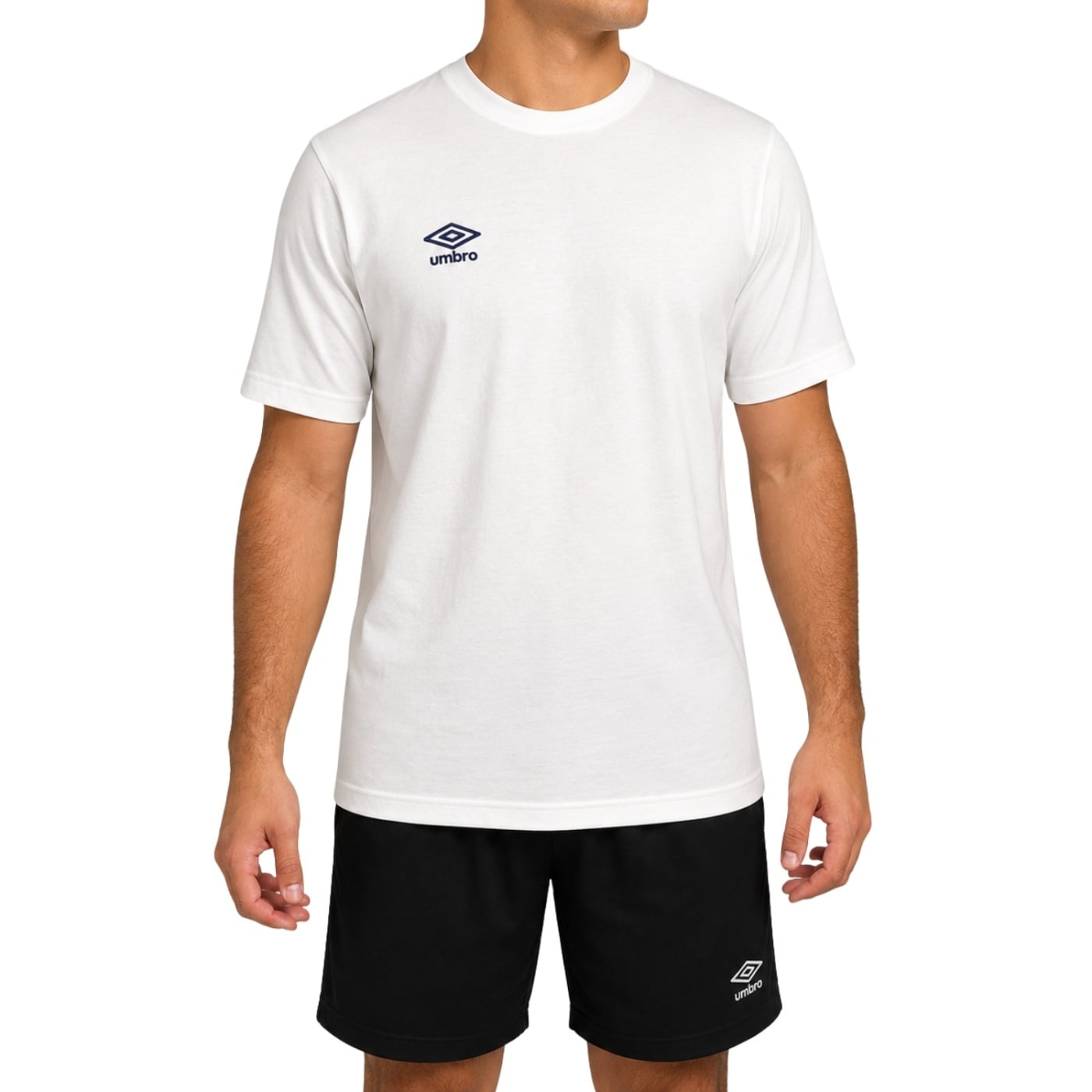 POLO ALGODÓN HOMBRE UMBRO BLANCO - 1
