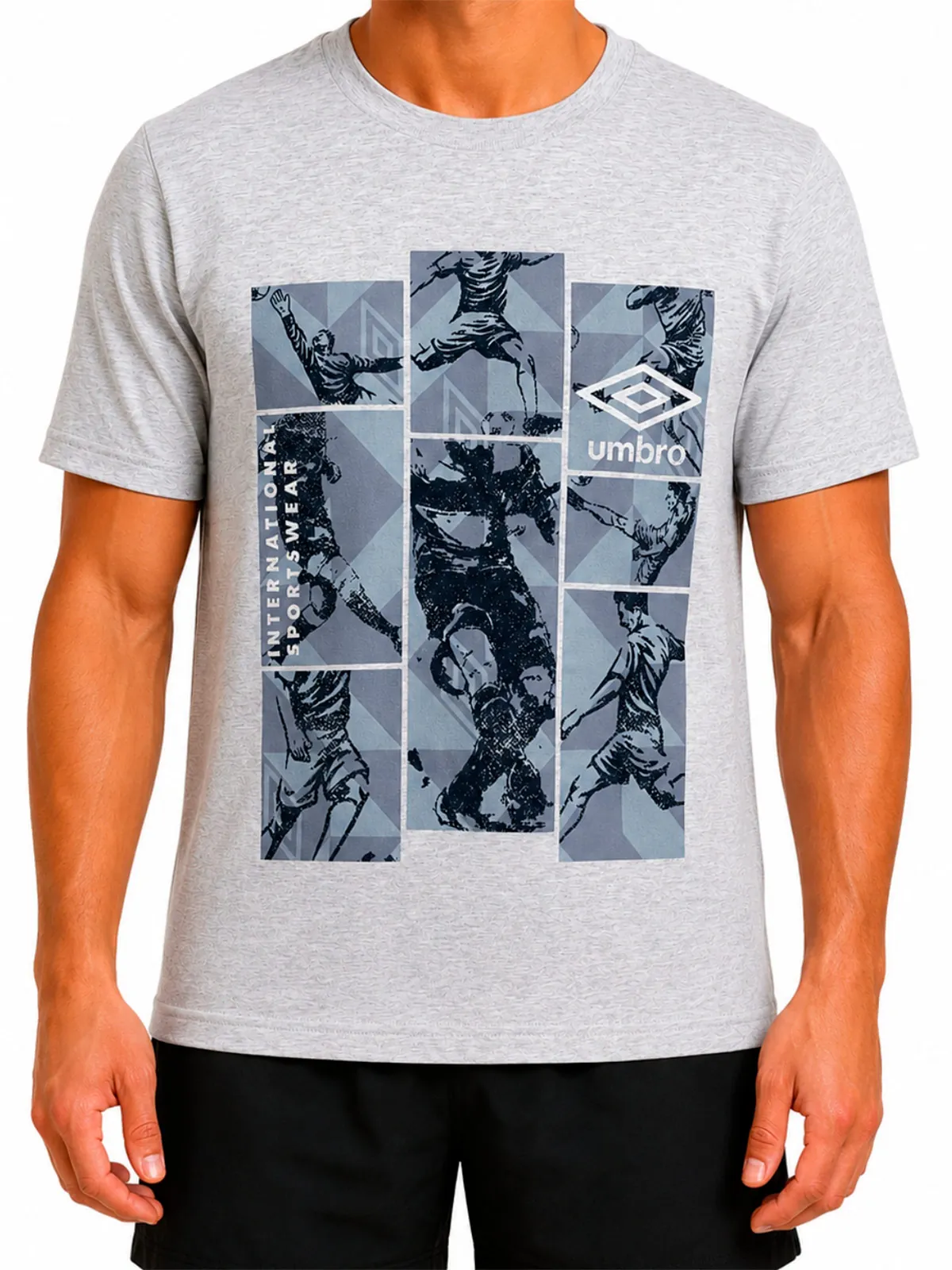 POLO MANGA CORTA ALGODÓN HOMBRE UMBRO - 1