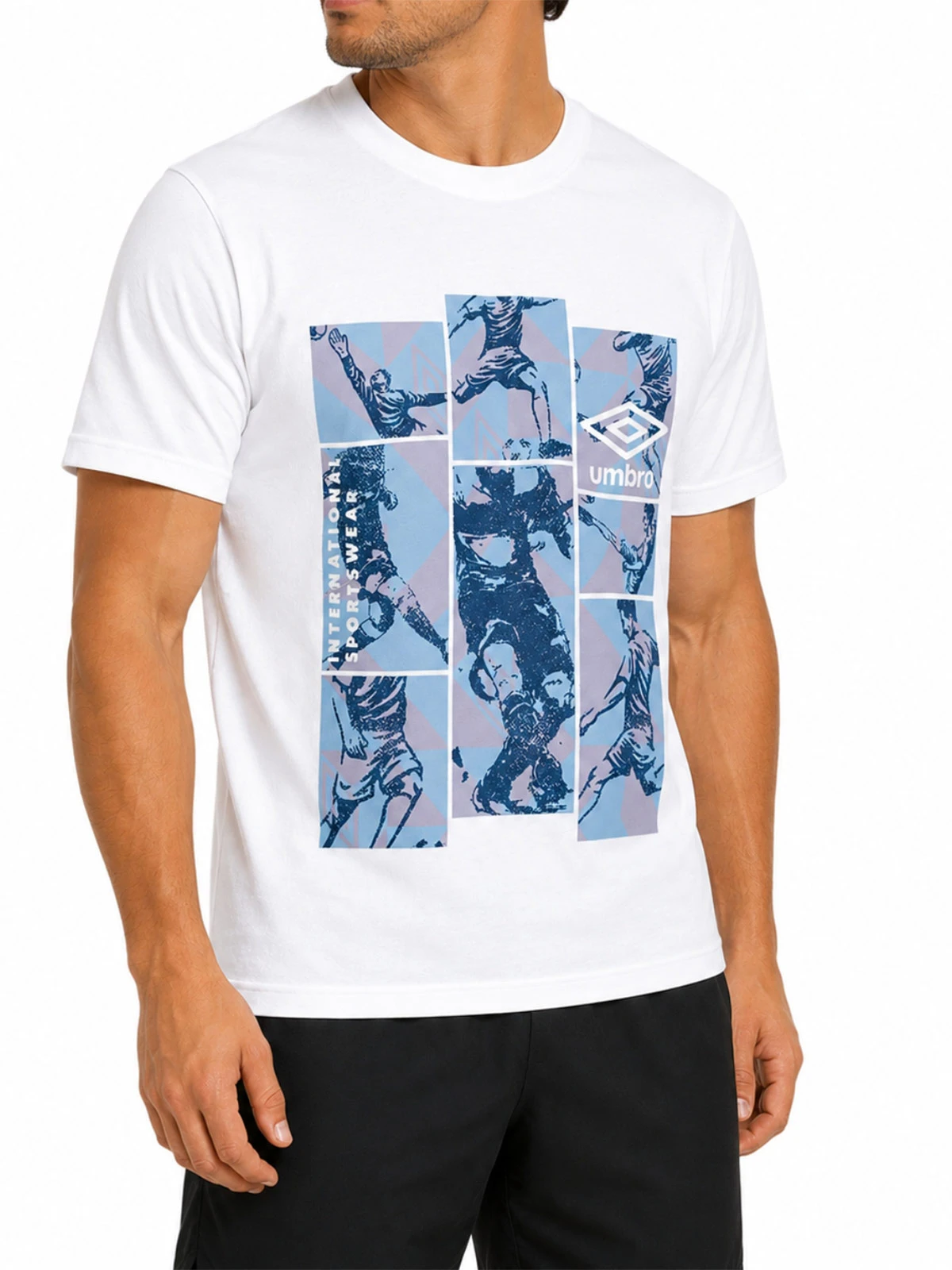 POLO MANGA CORTA ALGODÓN HOMBRE UMBRO - 1