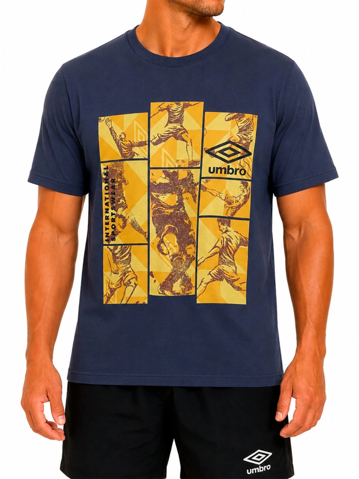 POLO MANGA CORTA ALGODÓN HOMBRE UMBRO - 1
