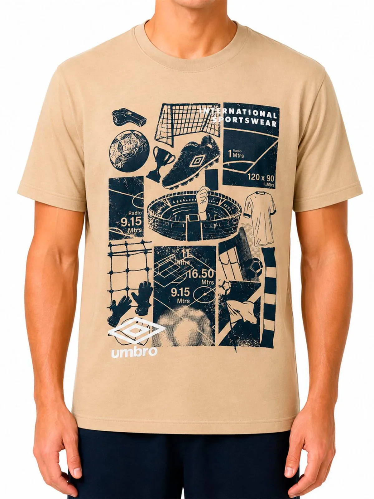 POLO MANGA CORTA ALGODÓN HOMBRE UMBRO - 1