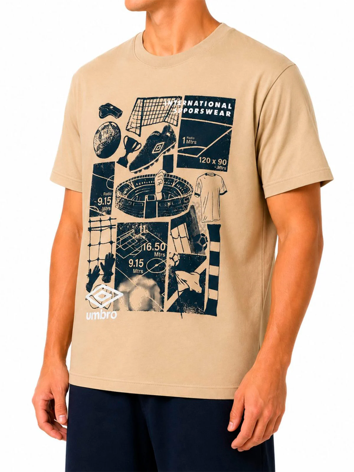 POLO MANGA CORTA ALGODÓN HOMBRE UMBRO - 2