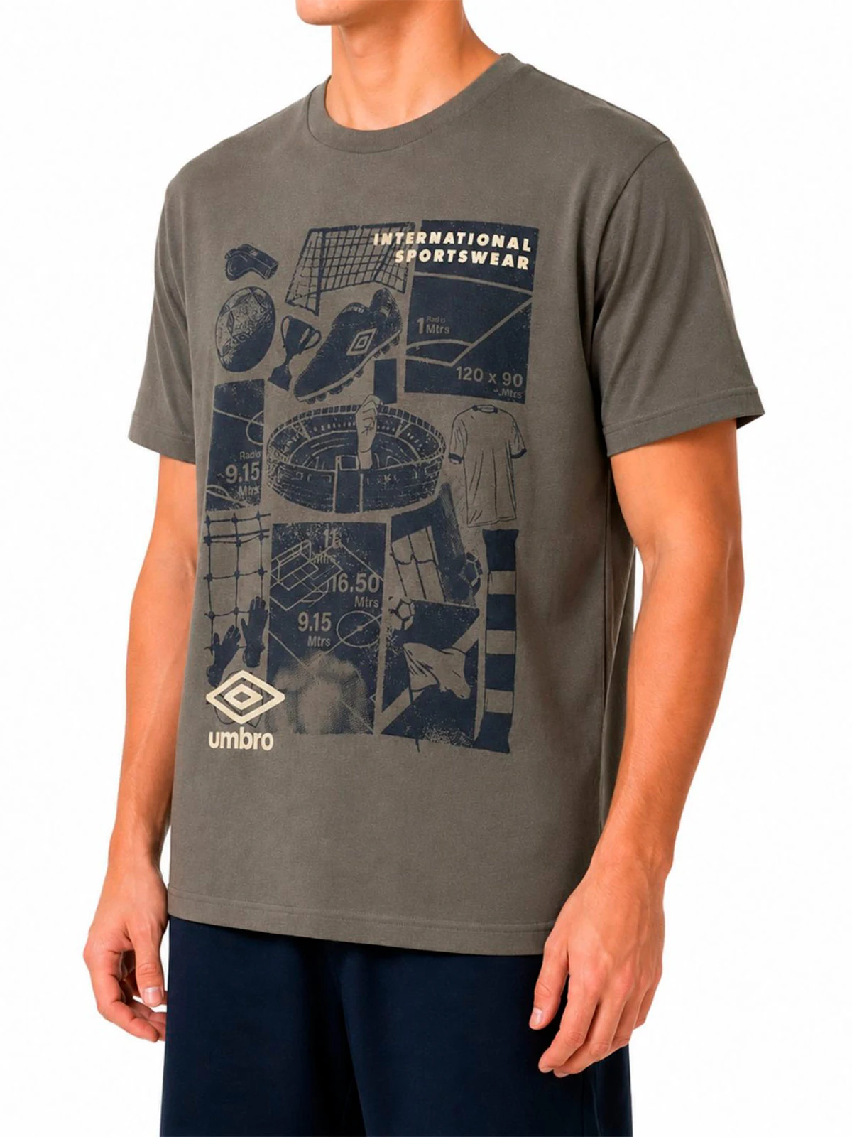 POLO MANGA CORTA ALGODÓN HOMBRE UMBRO - 2