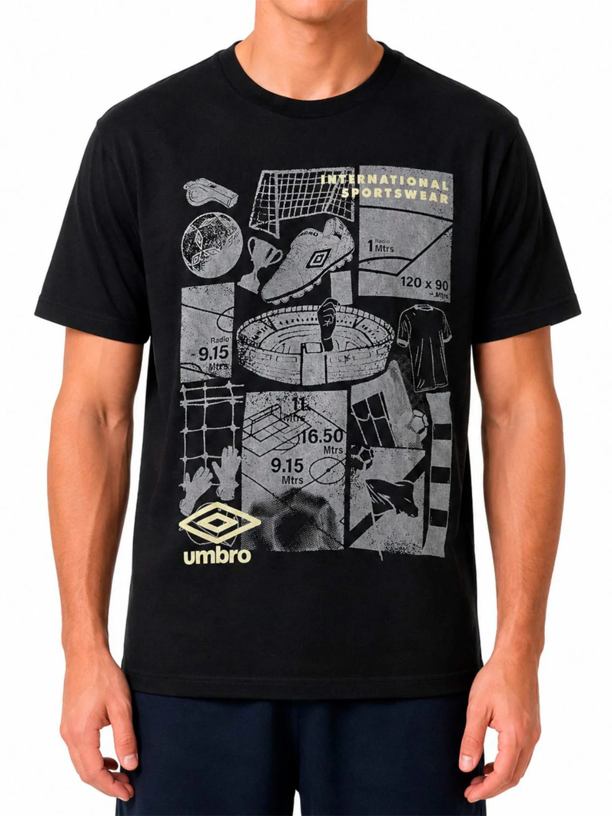 POLO MANGA CORTA ALGODÓN HOMBRE UMBRO - 1
