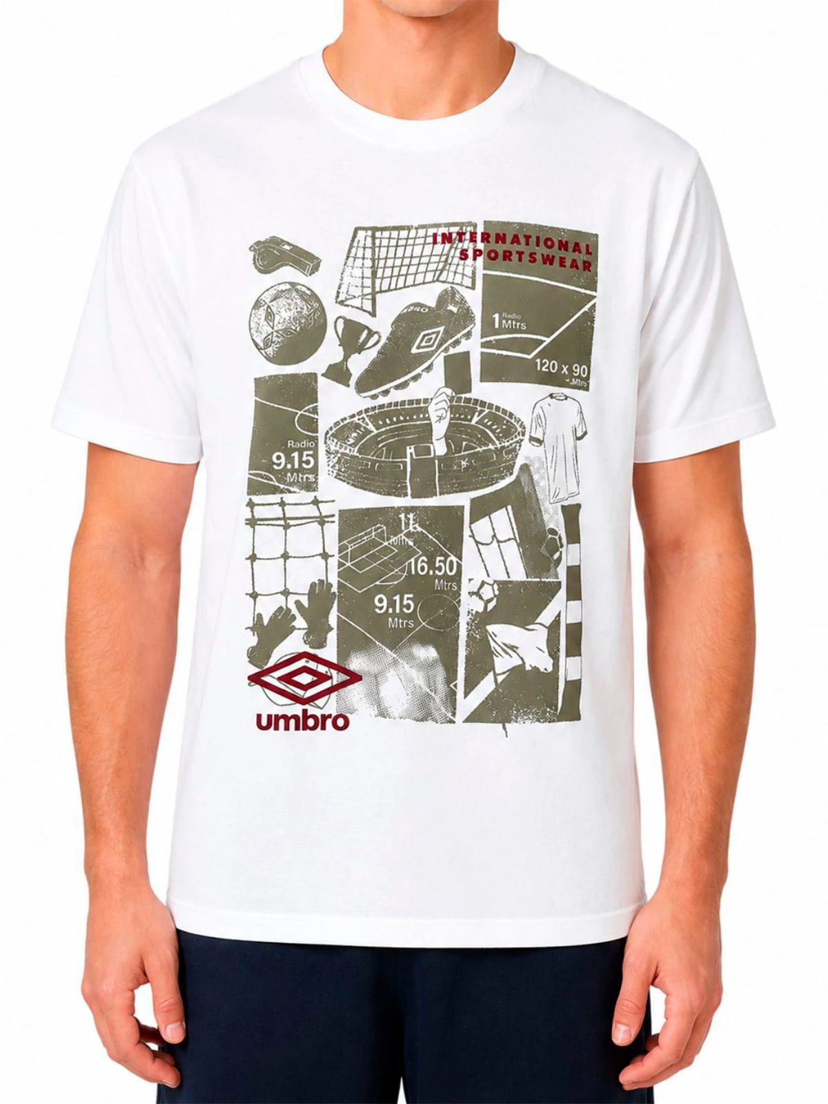 POLO MANGA CORTA ALGODÓN HOMBRE UMBRO - 1