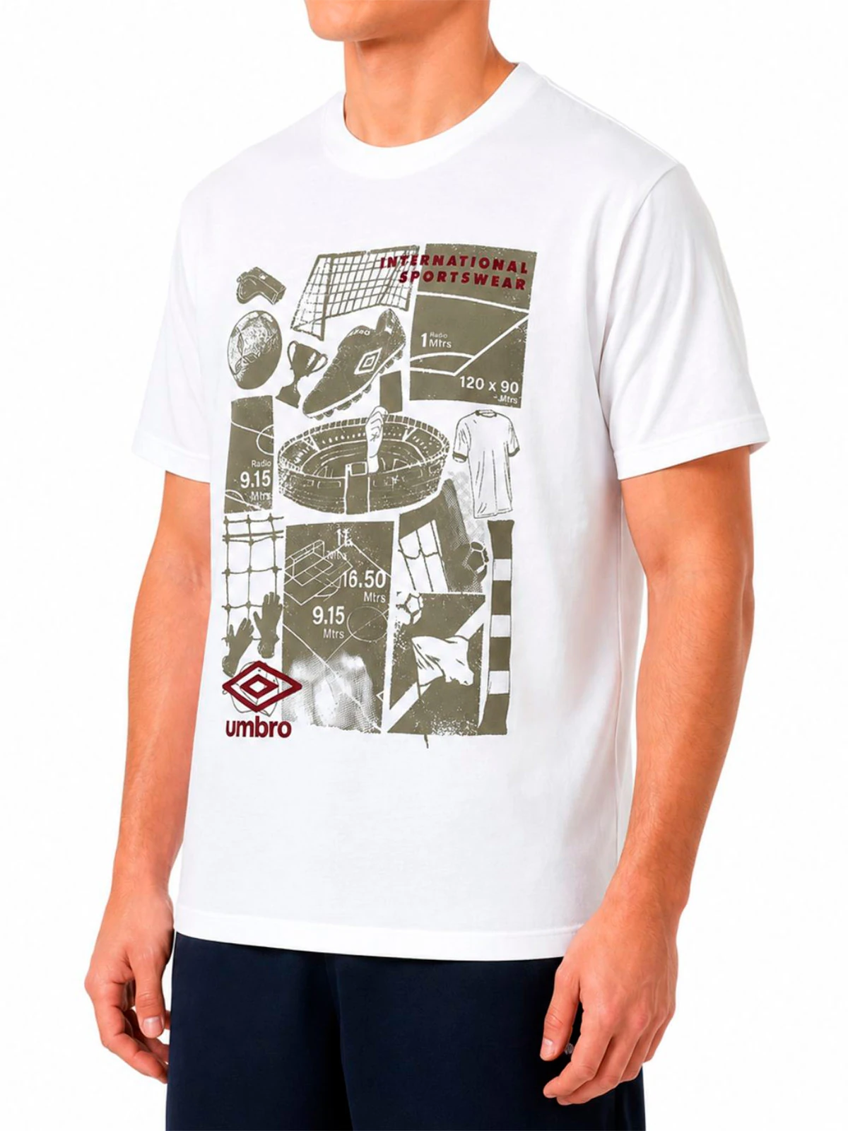 POLO MANGA CORTA ALGODÓN HOMBRE UMBRO - 2
