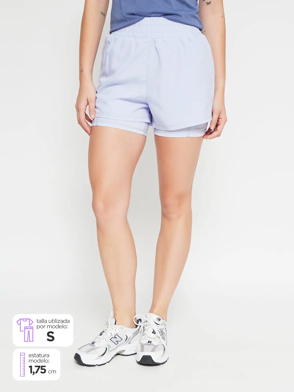 SHORT MUJER HEAD 2EN1 - 1