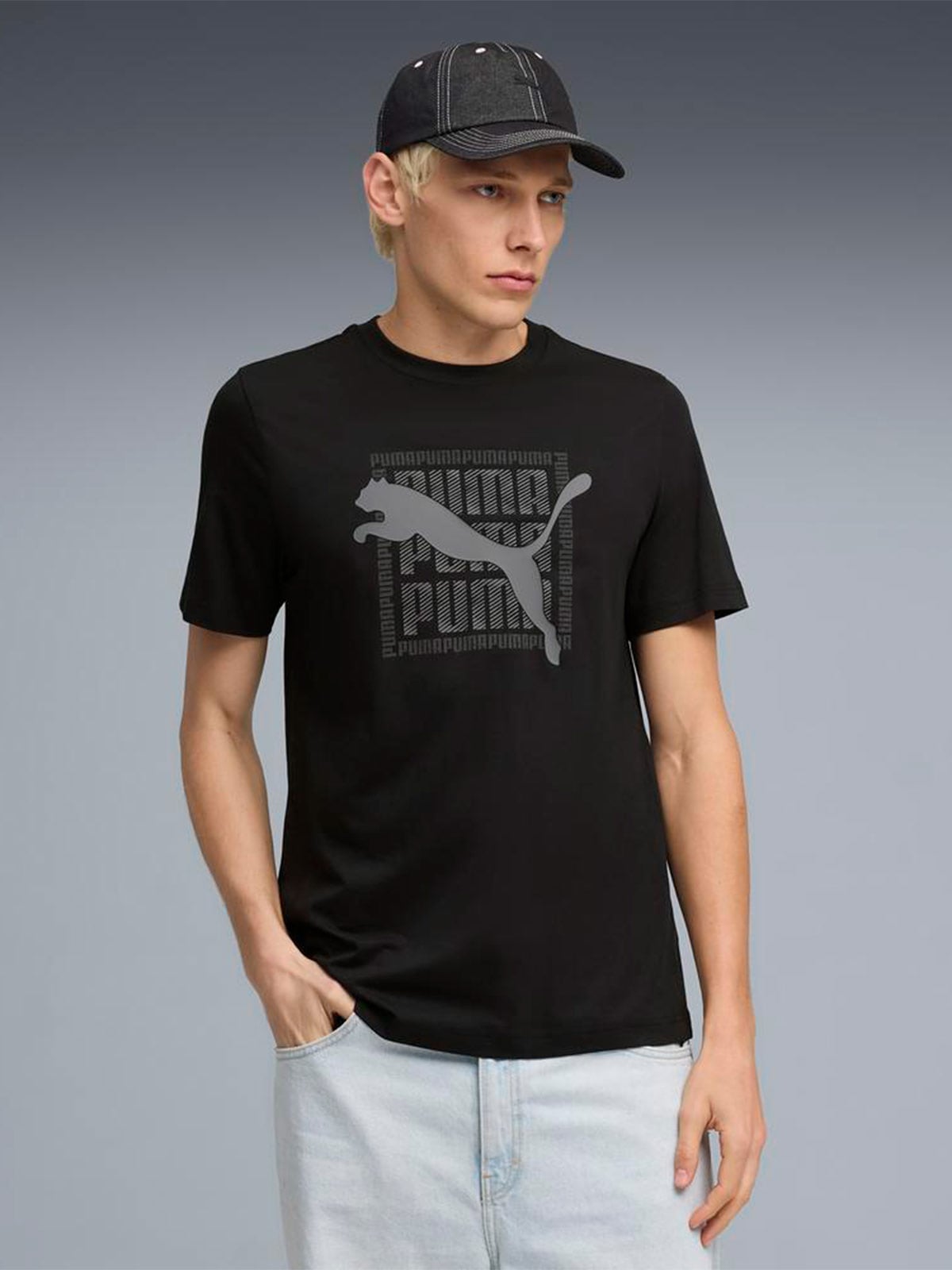 POLO MANGA CORTA ALGODÓN HOMBRE PUMA GRAPHIC WORDING TEE - 1