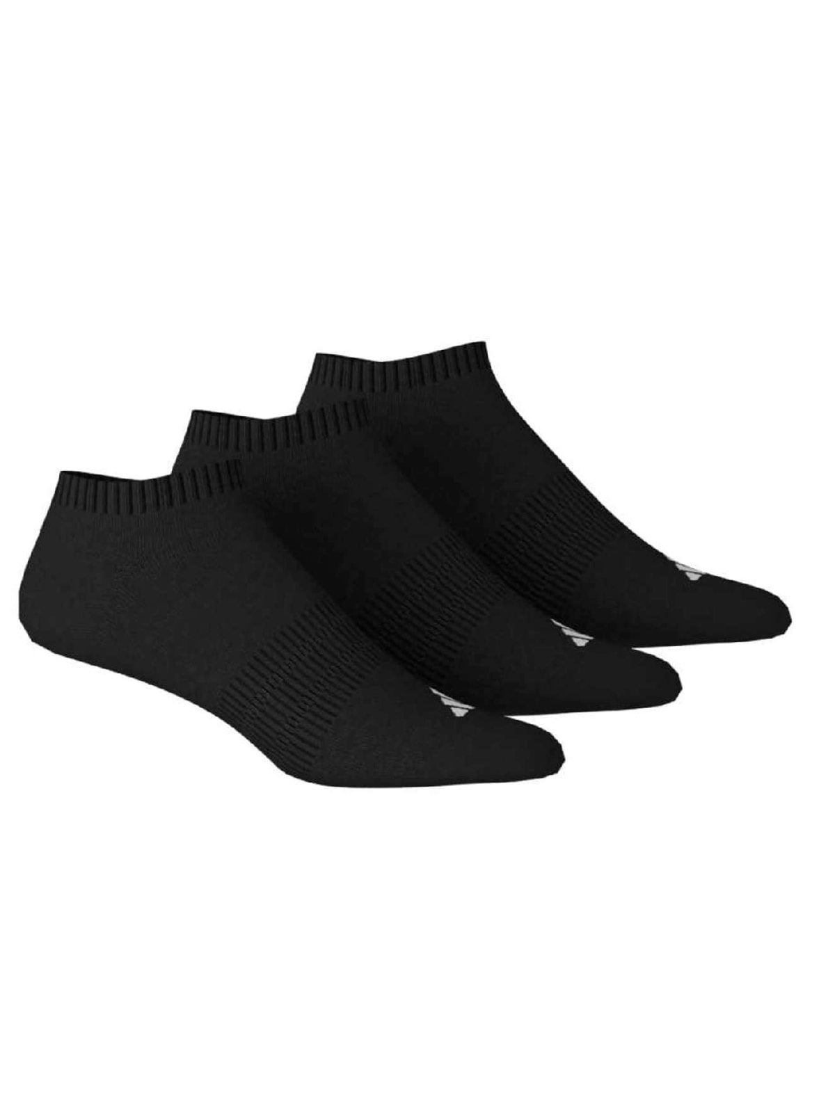 PACK X3 MEDIAS UNISEX ADIDAS NEGRO ESSENTIALS - 1