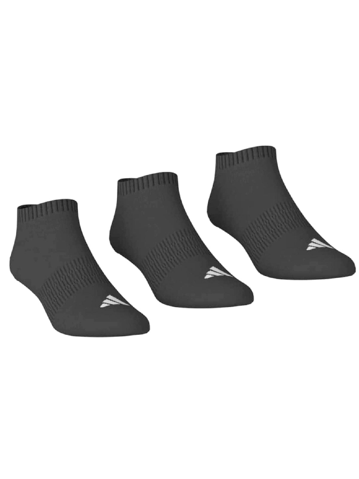 PACK X3 MEDIAS UNISEX ADIDAS NEGRO ESSENTIALS - 2