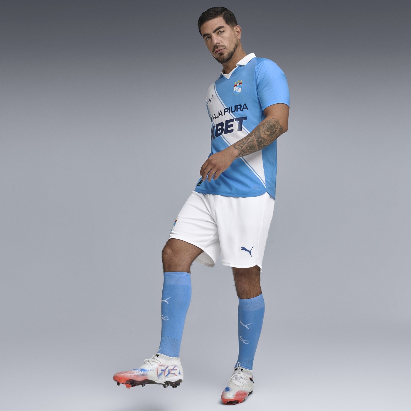 CAMISETA FÚTBOL HOMBRE PUMA LOCAL SPORTING CRISTAL - 3