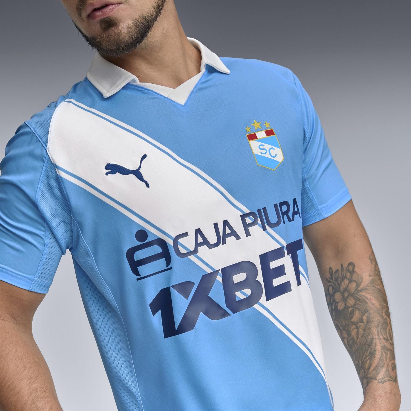 CAMISETA FÚTBOL HOMBRE PUMA LOCAL SPORTING CRISTAL - 5