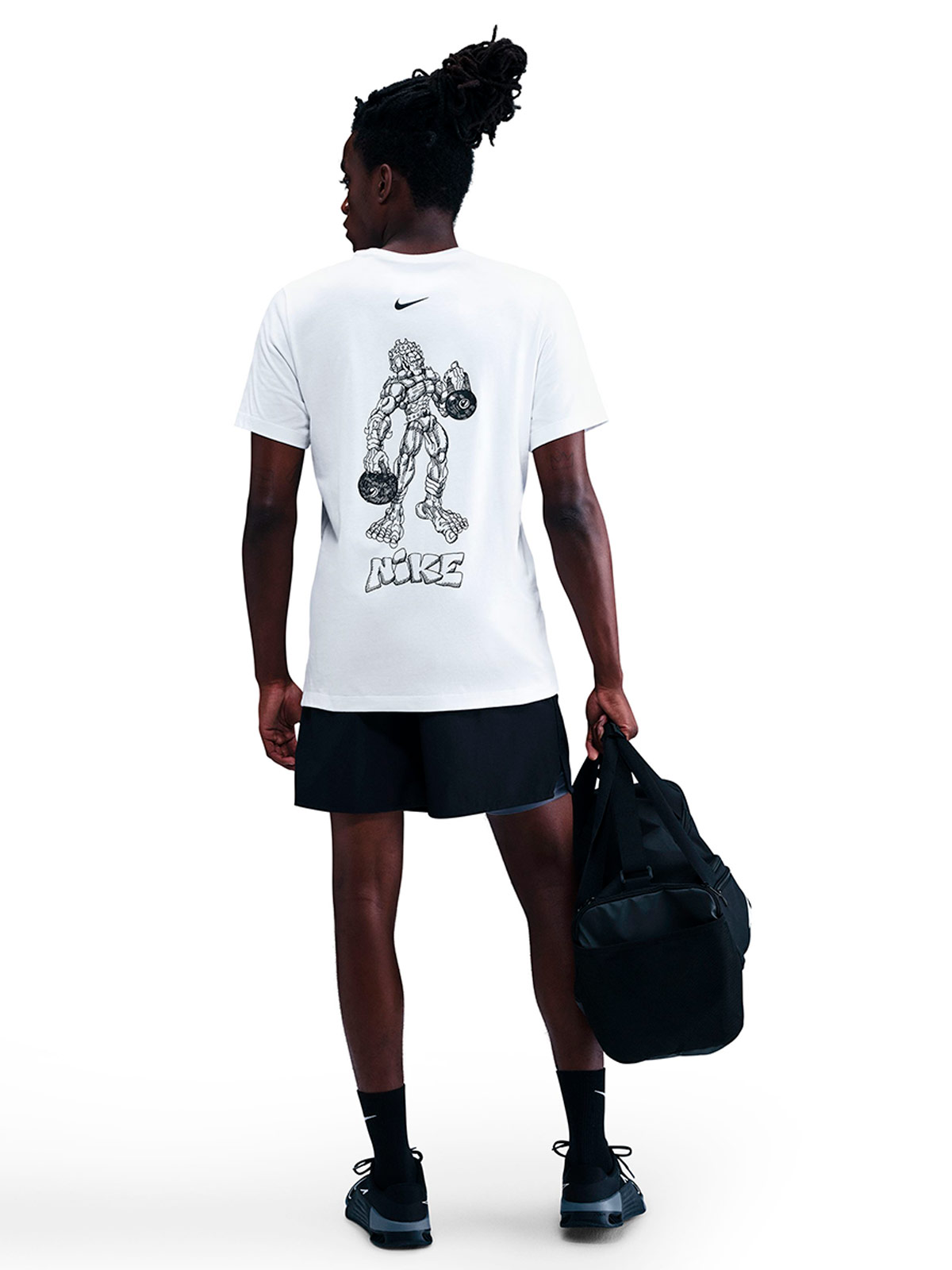 POLO ALGODÓN HOMBRE NIKE TEE IYKYK FITNESS - 4