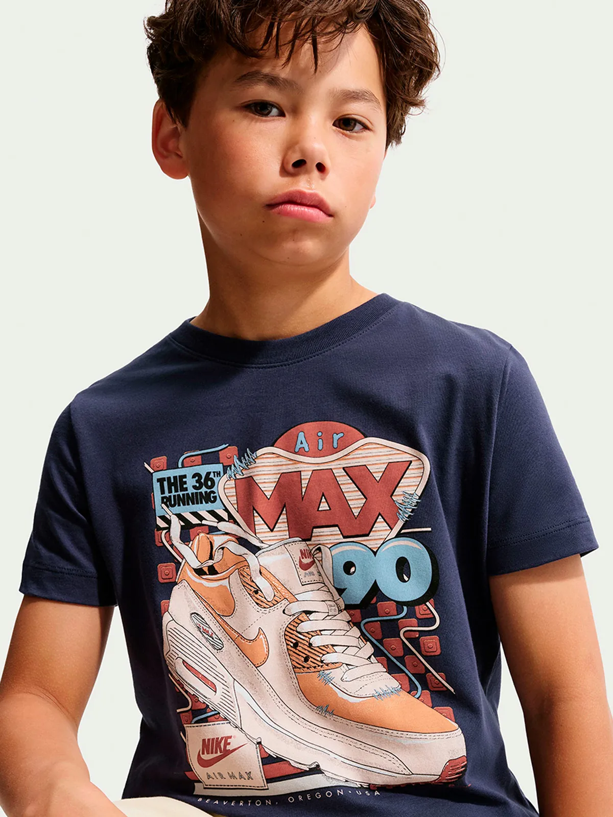 POLO ALGODÓN NIÑO NIKE SPORTWEAR TEE AIR MAX 90 - 3