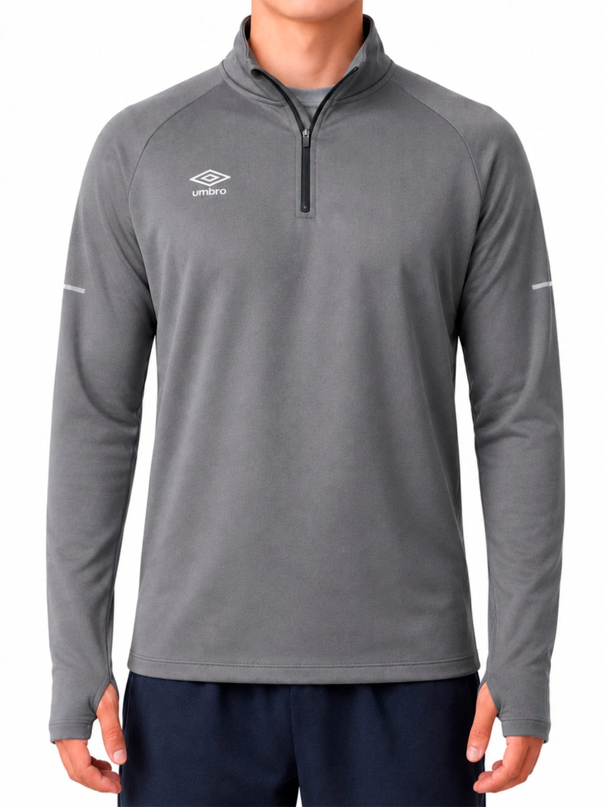 POLERA DEPORTIVA HOMBRE UMBRO HALF ZIP - 1