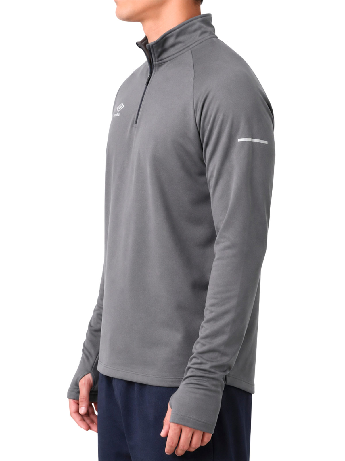 POLERA DEPORTIVA HOMBRE UMBRO HALF ZIP - 2