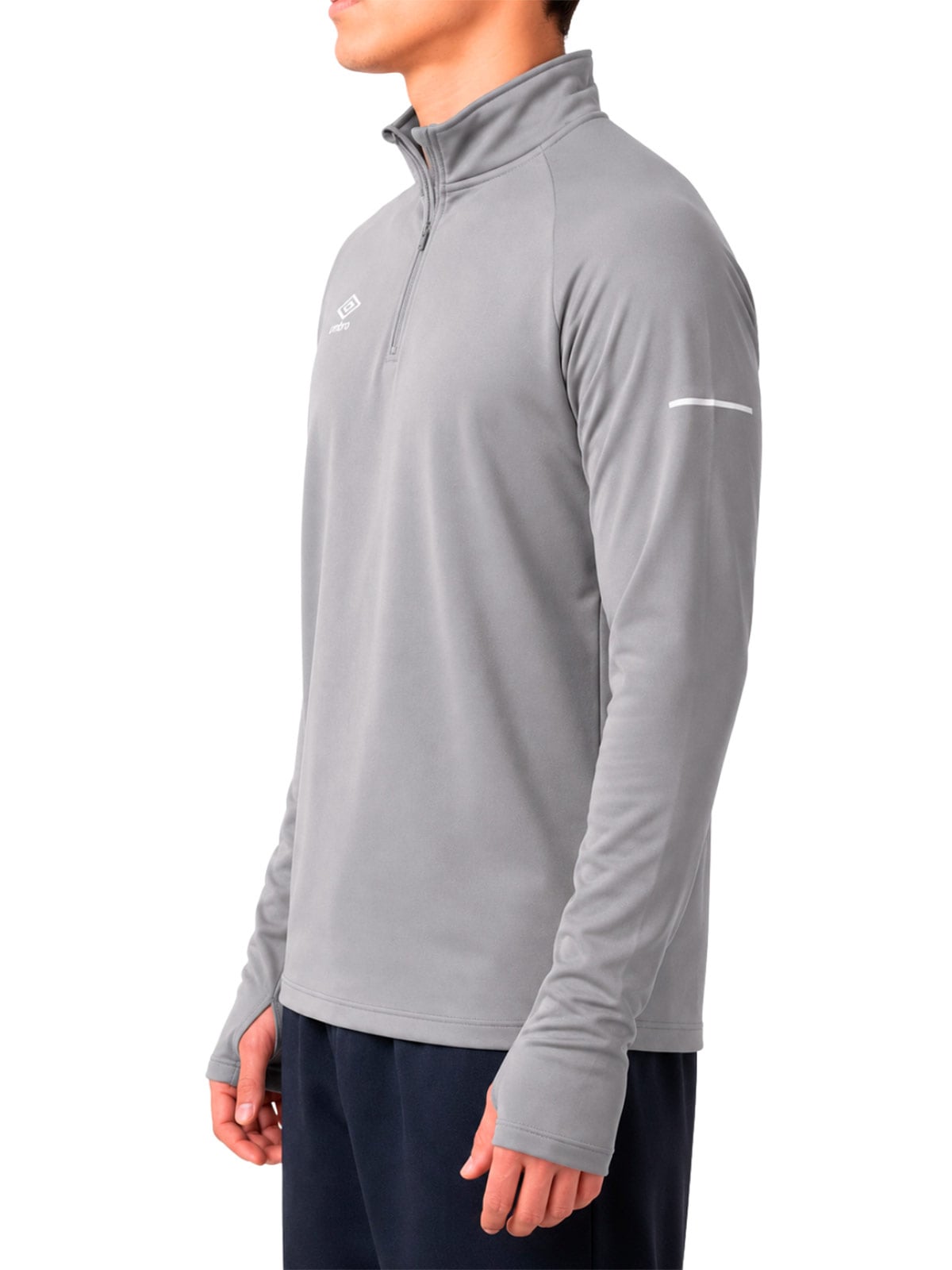 POLERA DEPORTIVA HOMBRE UMBRO HALF ZIP - 2