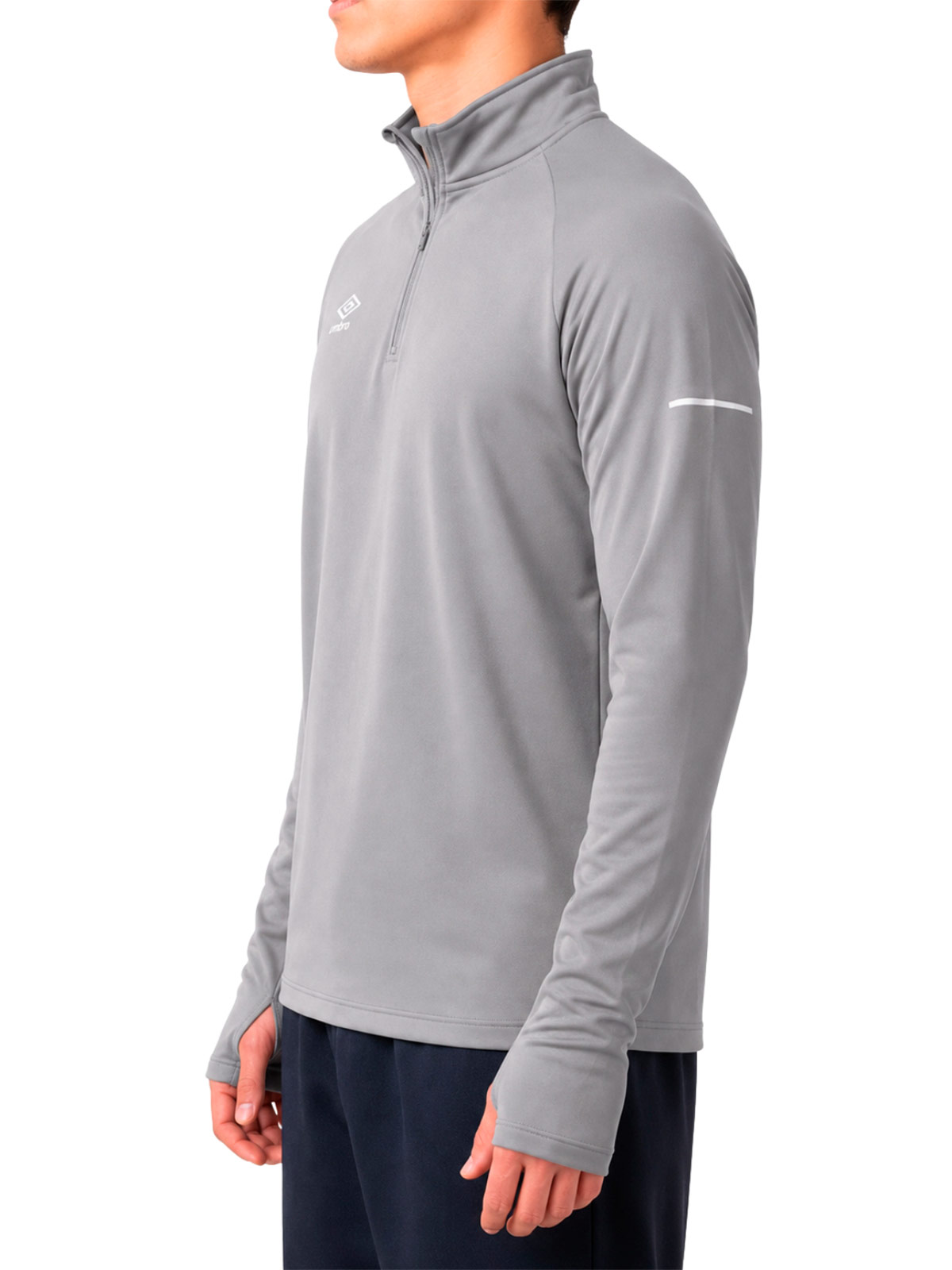 POLERA DEPORTIVA HOMBRE UMBRO HALF ZIP - 2