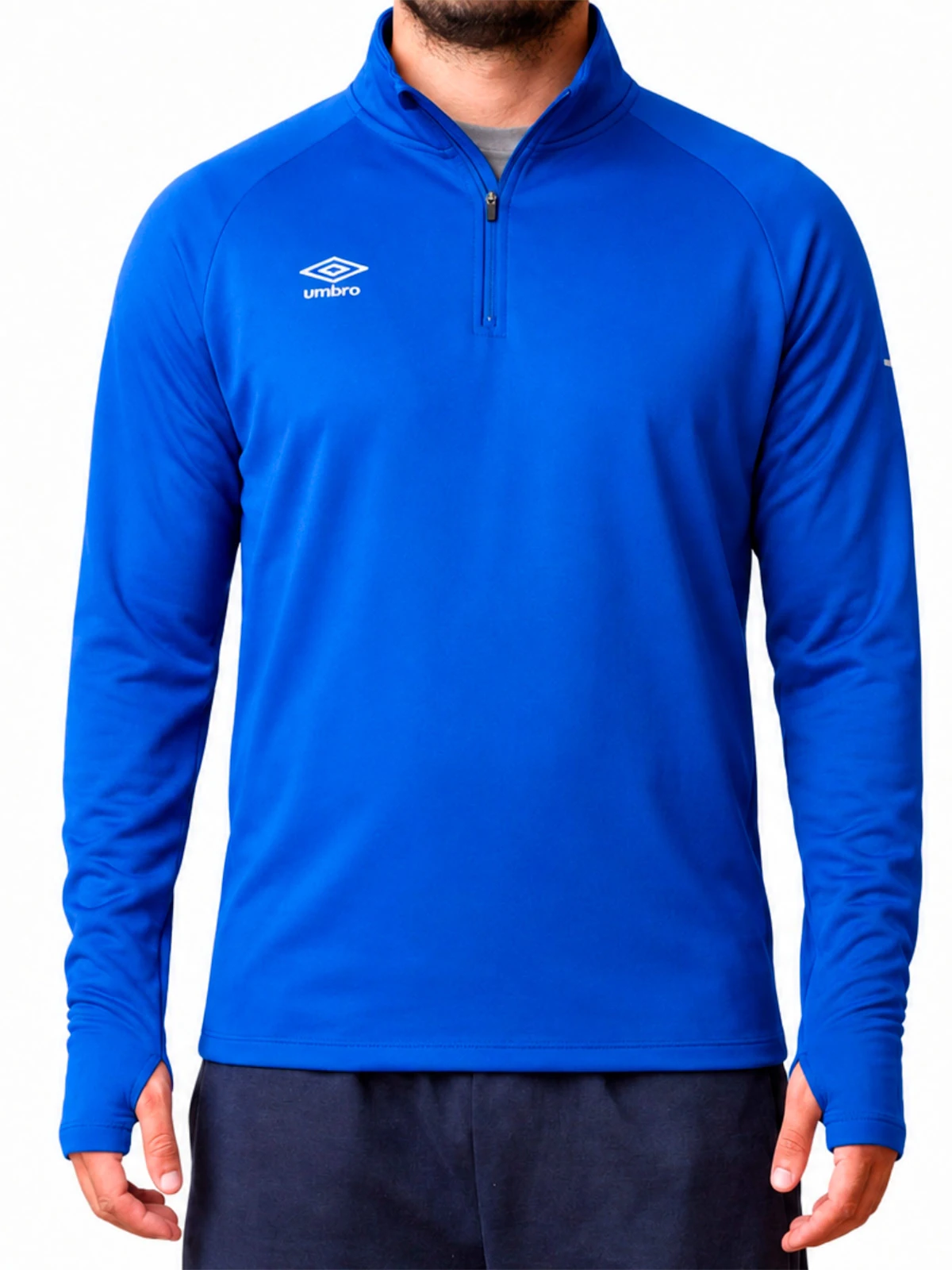 POLERA DEPORTIVA HOMBRE UMBRO HALF ZIP - 1