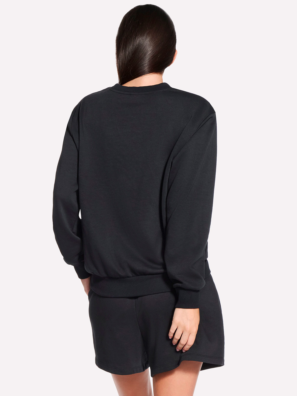 POLERA MUJER SKECHERS LT273-BLK SIGNATURE CREW - 4