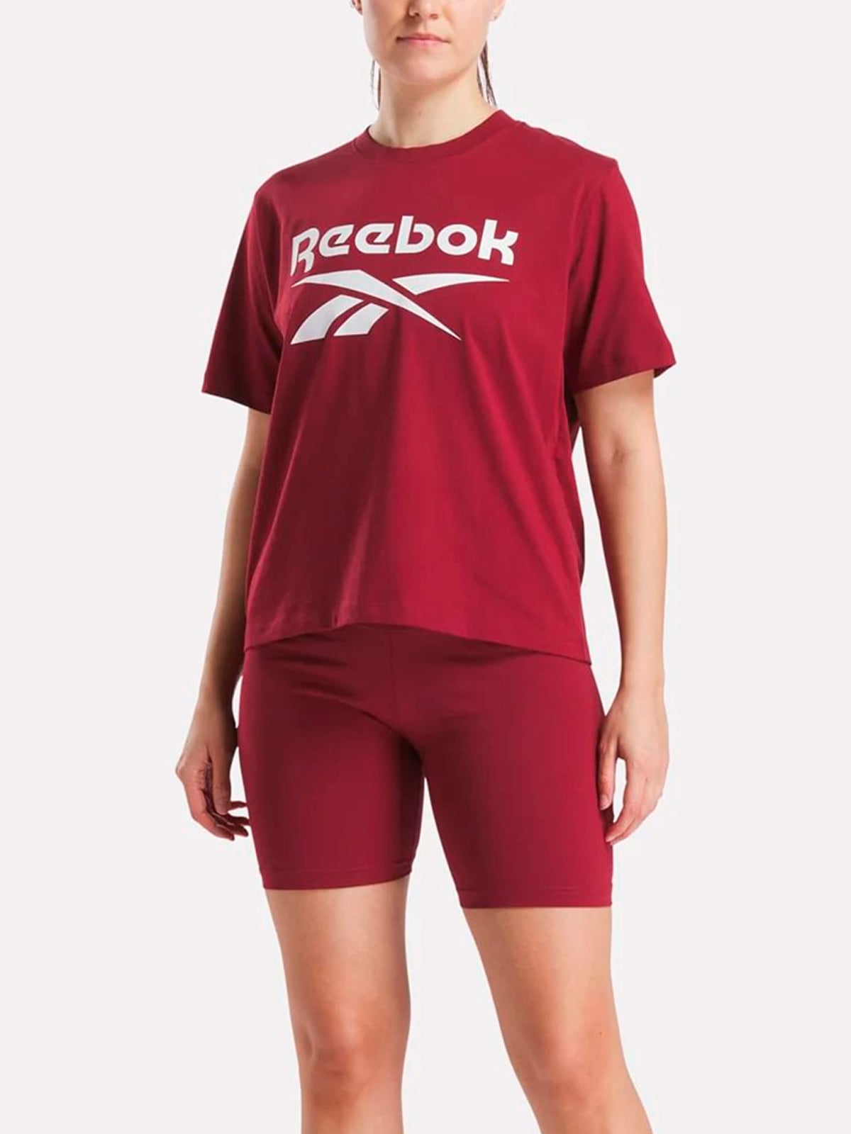 POLO MUJER REEBOK NOVA BIG LOGO OVERSIZED CRW - 3