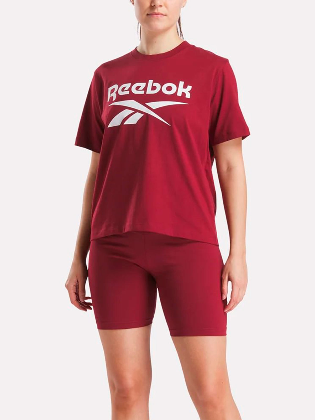 POLO MUJER REEBOK NOVA BIG LOGO OVERSIZED CRW - 6