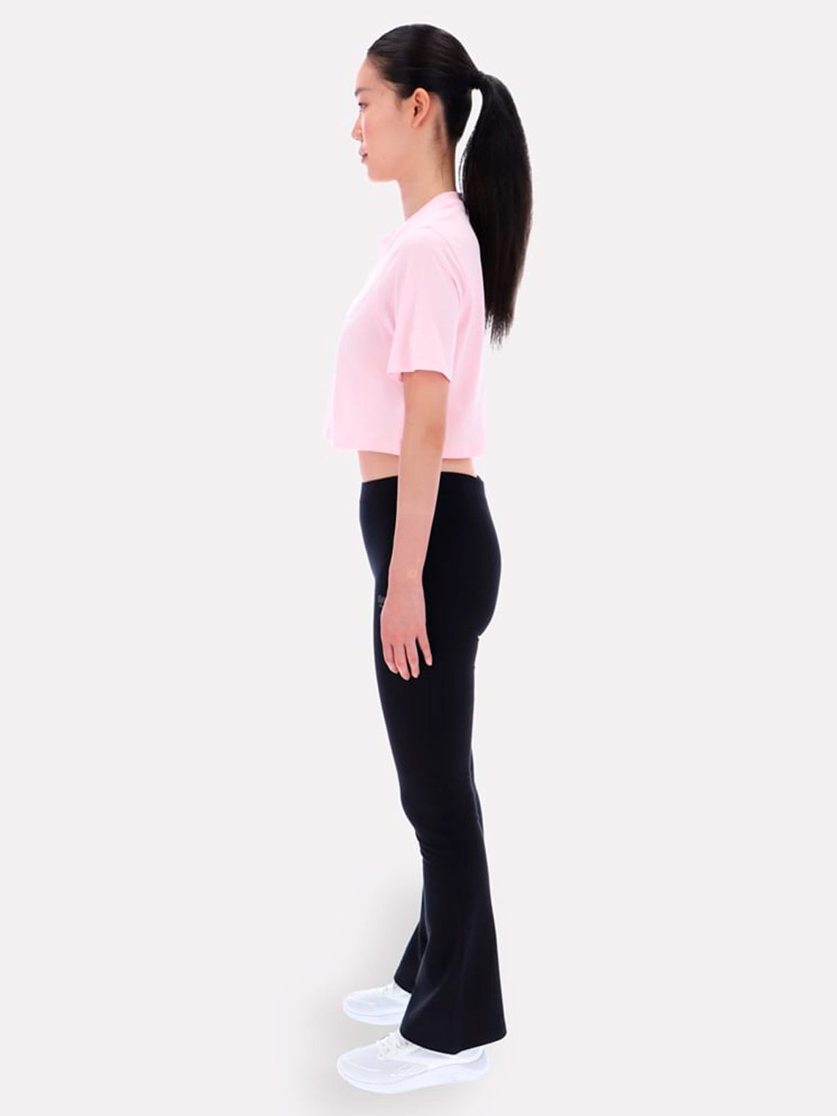 PANTALÓN MUJER REEBOK FAYE LOGO PRINT FLARED - 2