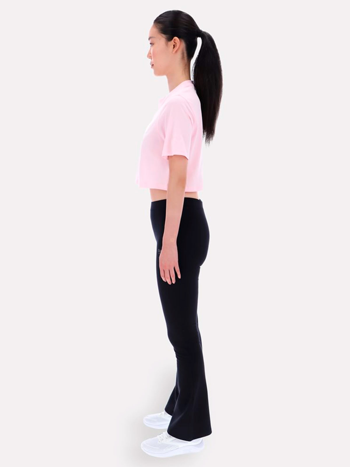 PANTALÓN MUJER REEBOK FAYE LOGO PRINT FLARED - 2