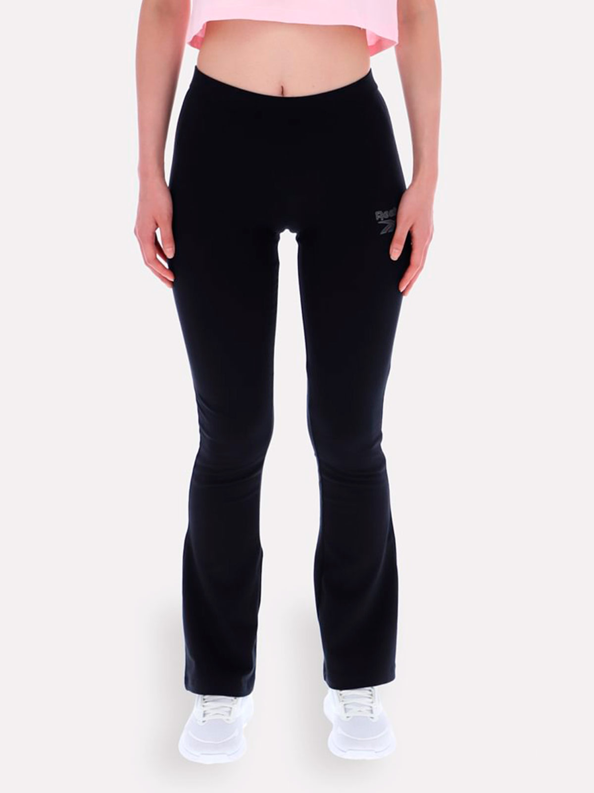 PANTALÓN MUJER REEBOK FAYE LOGO PRINT FLARED - 3