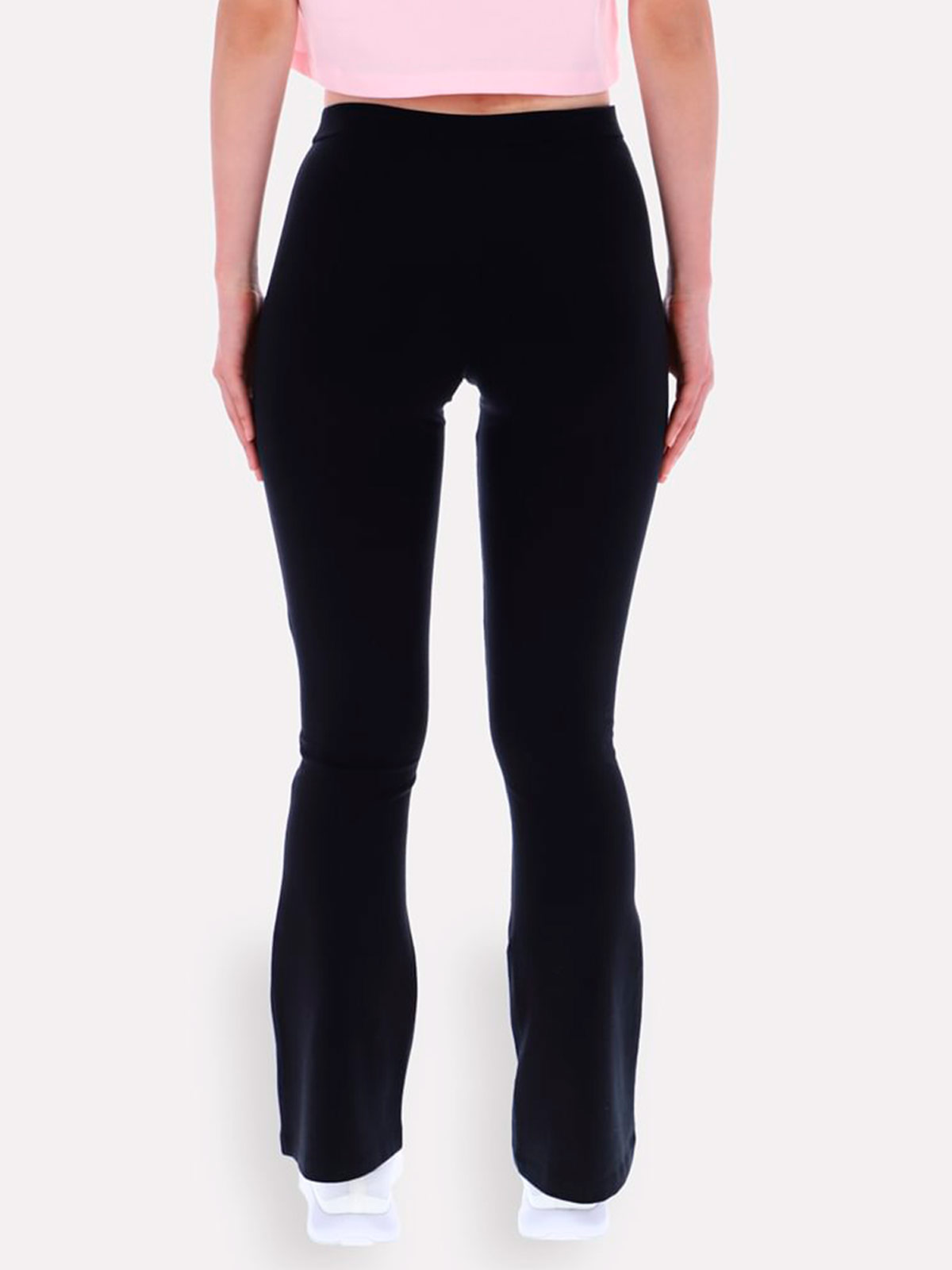 PANTALÓN MUJER REEBOK FAYE LOGO PRINT FLARED - 4