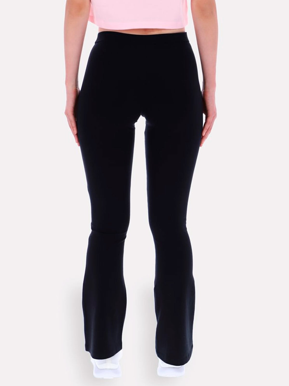 PANTALÓN MUJER REEBOK FAYE LOGO PRINT FLARED - 4