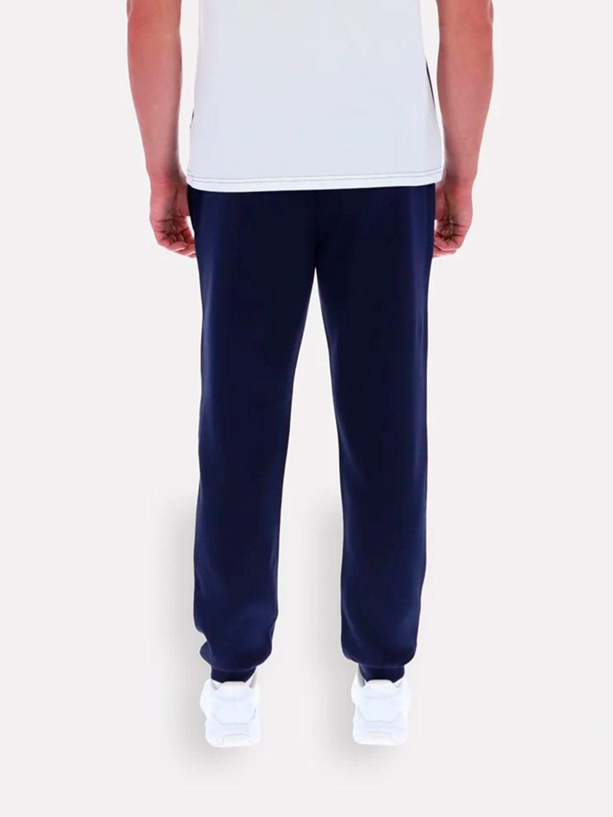 PANTALÓN DE BUZO ALGODÓN HOMBRE REEBOK ANDRE SMALL LOGO CUFFED - 4