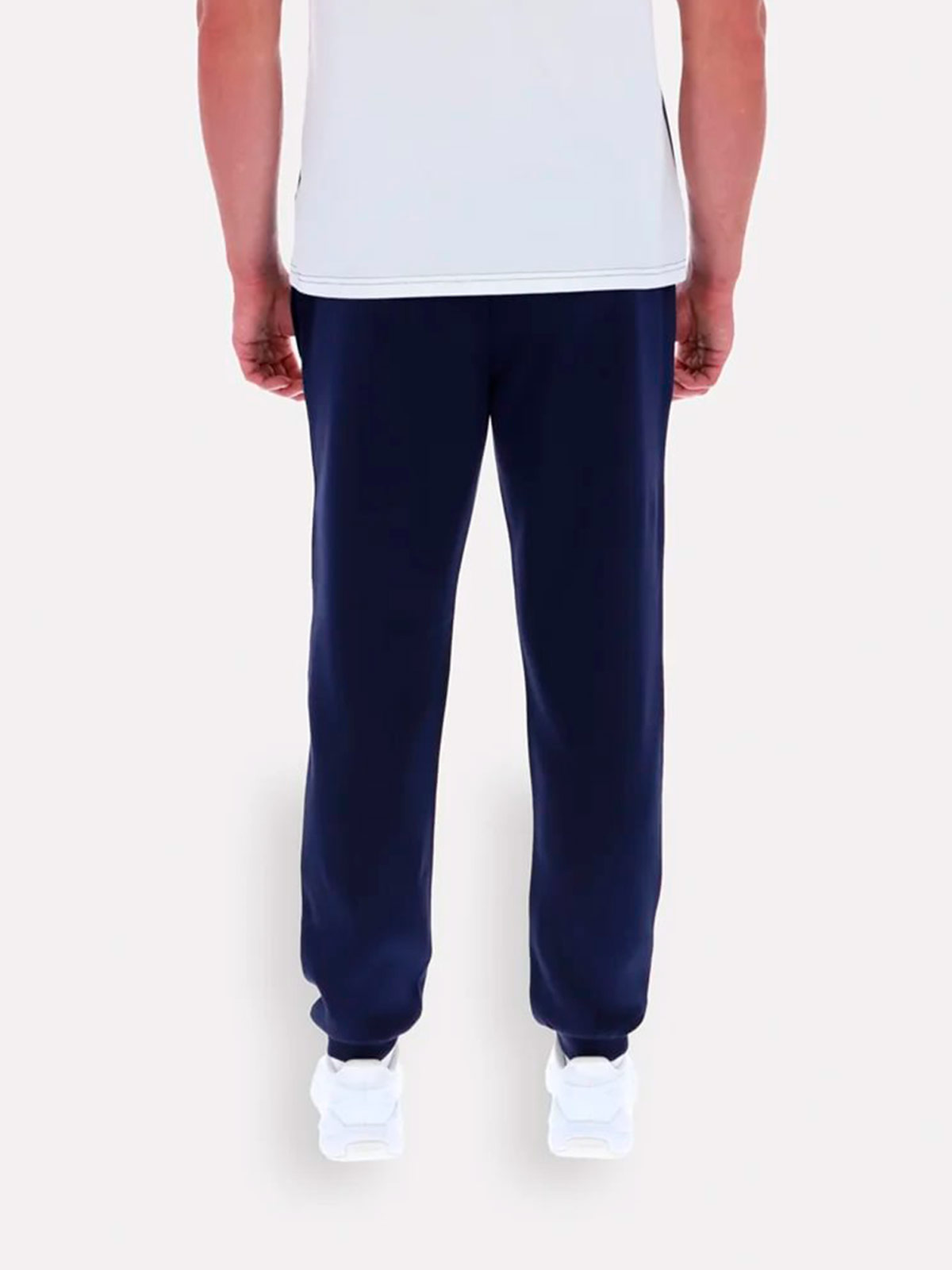 PANTALÓN DE BUZO ALGODÓN HOMBRE REEBOK ANDRE SMALL LOGO CUFFED - 4