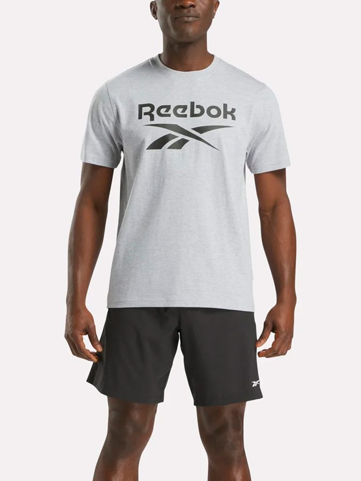 POLO HOMBRE REEBOK CHAD BIG LOGO CREW NECK - 3