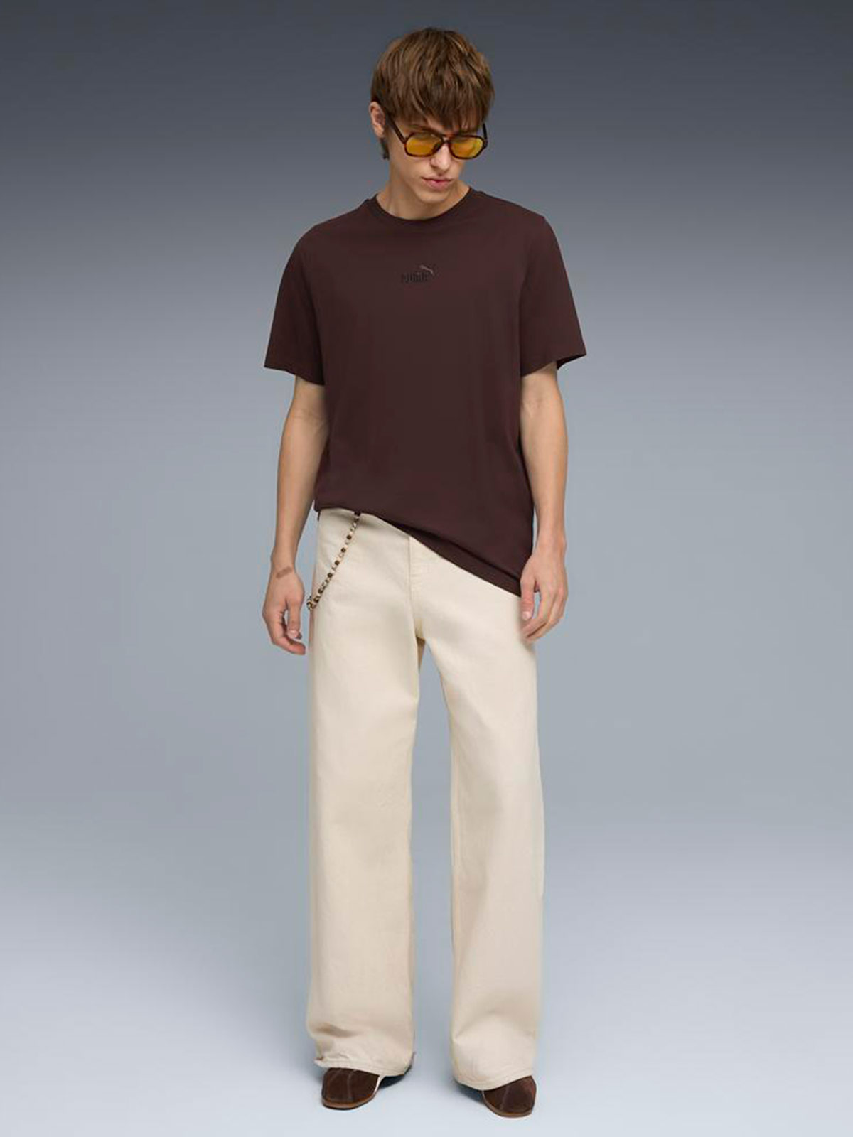 POLO HOMBRE PUMA LOGO CENTERED TEE - 4