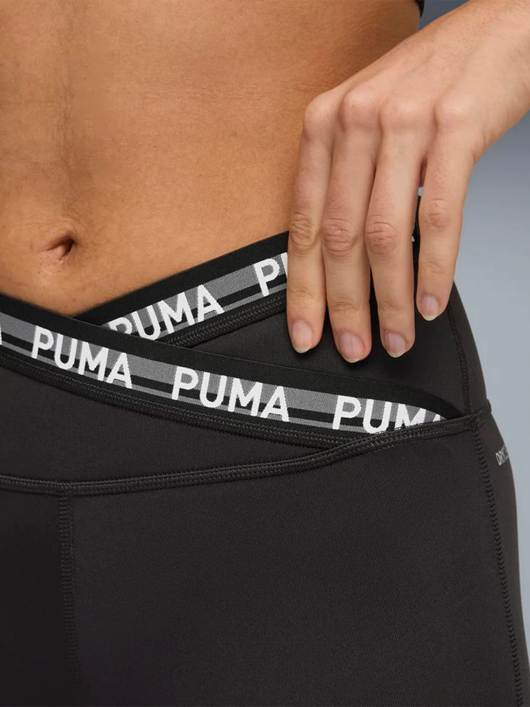 LEGGINS MUJER PUMA STRONG CROSS NEGRO - 2