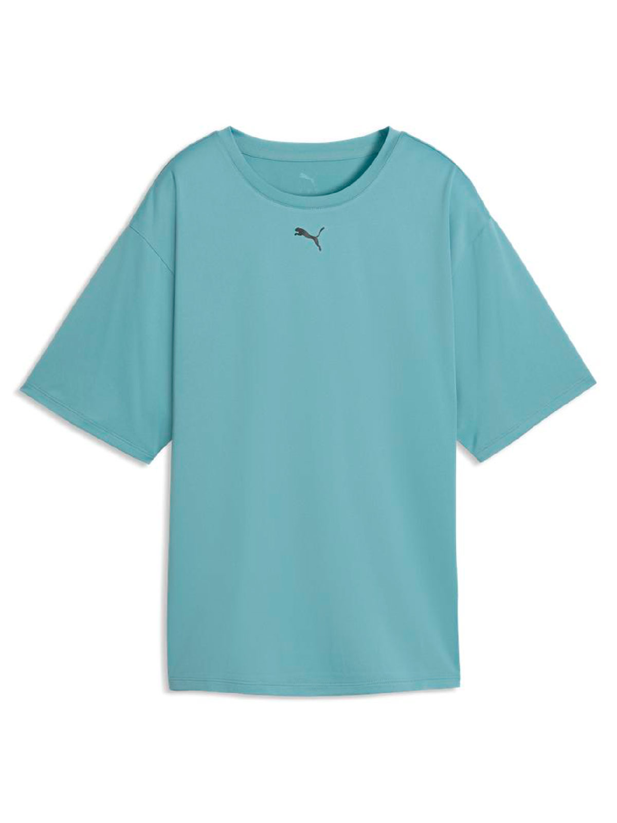 POLO DEPORTIVO MUJER PUMA TAD ESSENTIAL RELAXED TURQUESA - 4