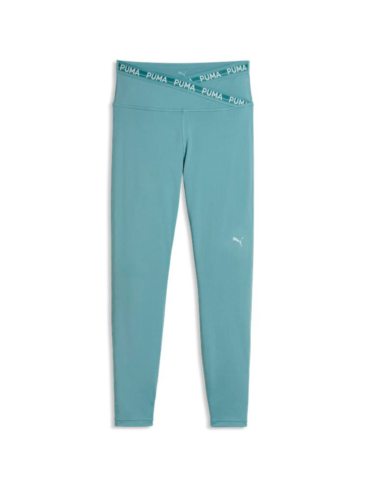 LEGGINS MUJER PUMA STRONG CROSS TURQUESA - 4