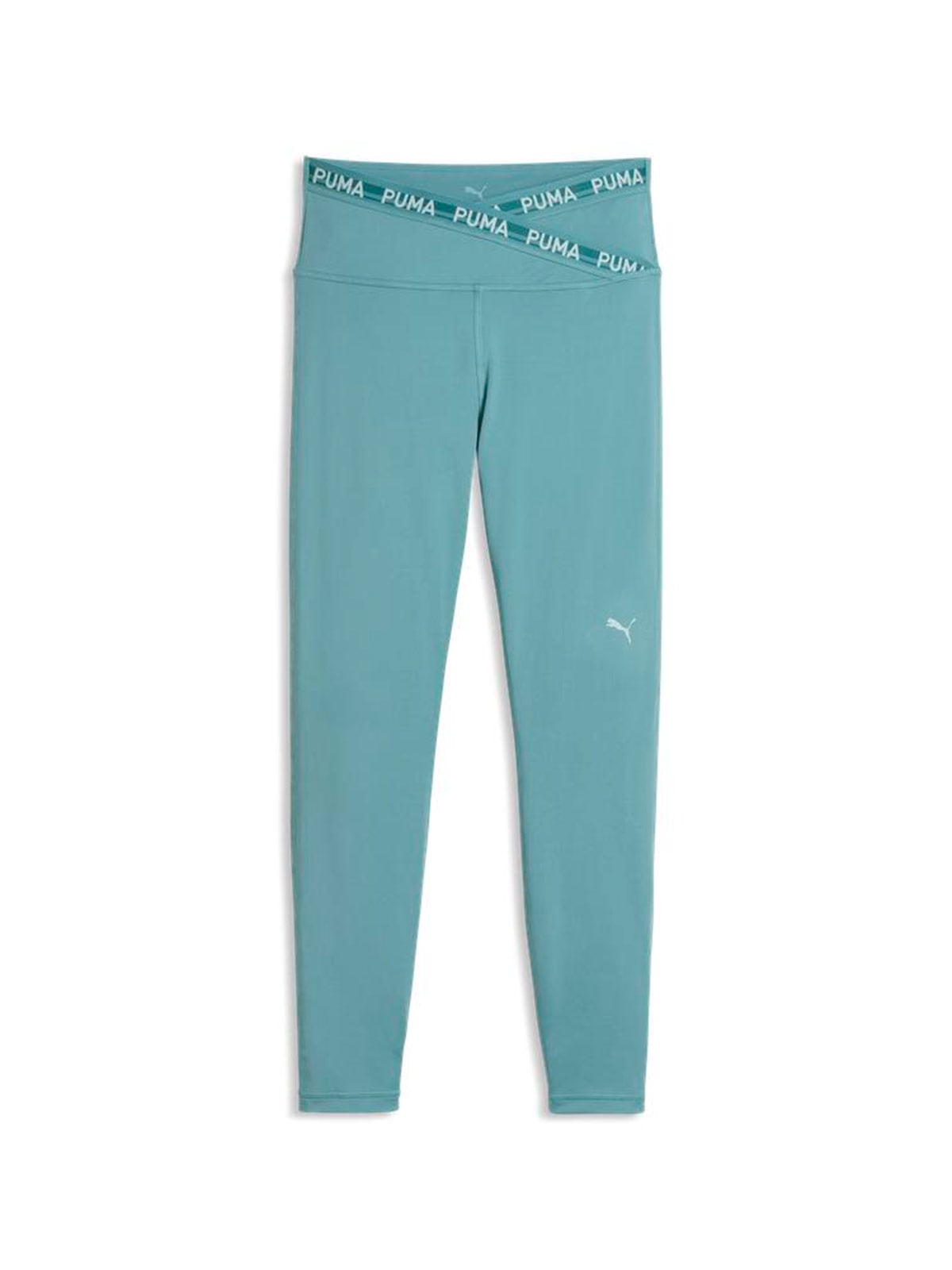 LEGGINS MUJER PUMA STRONG CROSS TURQUESA - 4