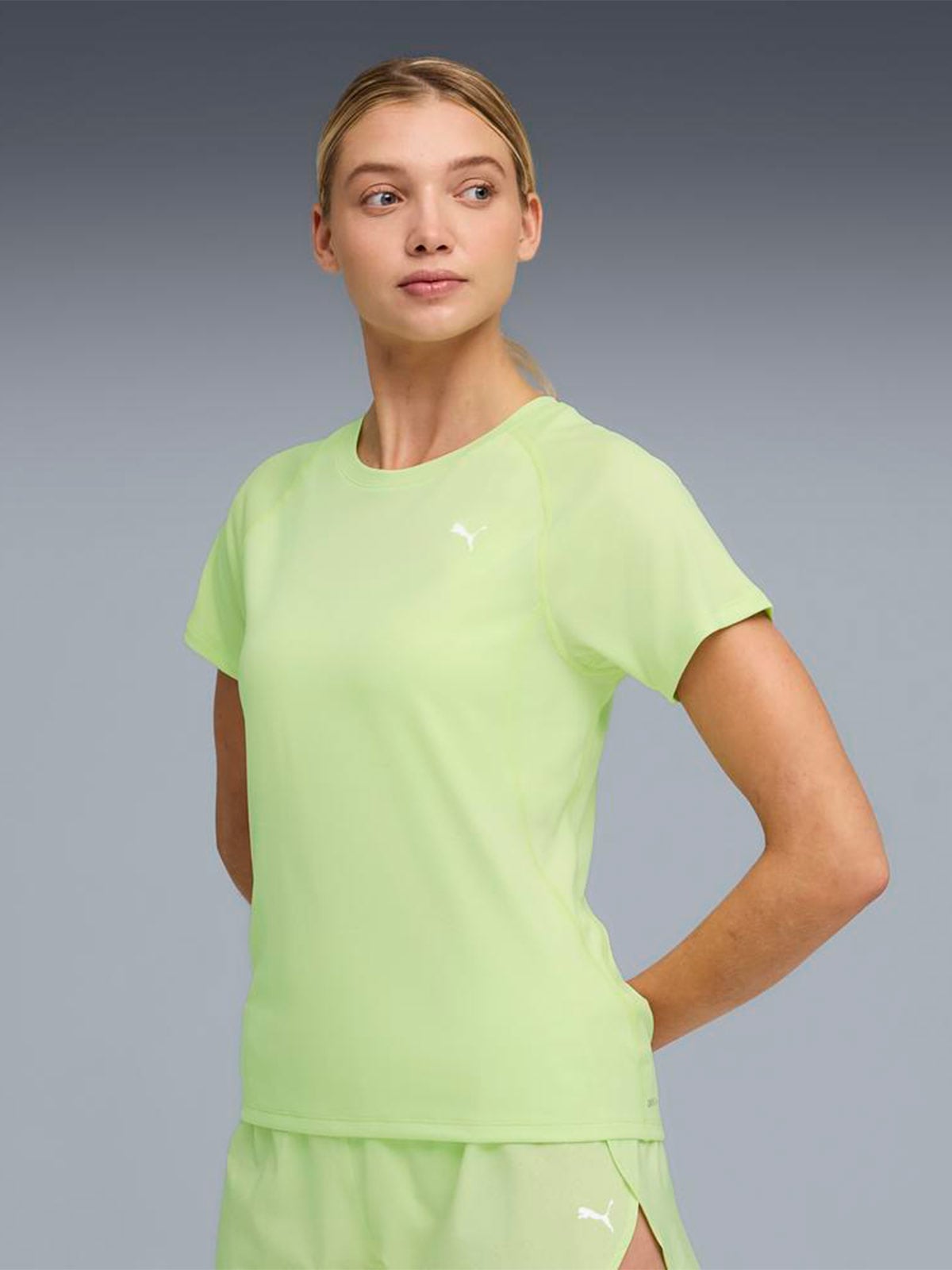 POLO SIN MANGAS MUJER PUMA RUN VELOCITY TEE (POLY) - 1