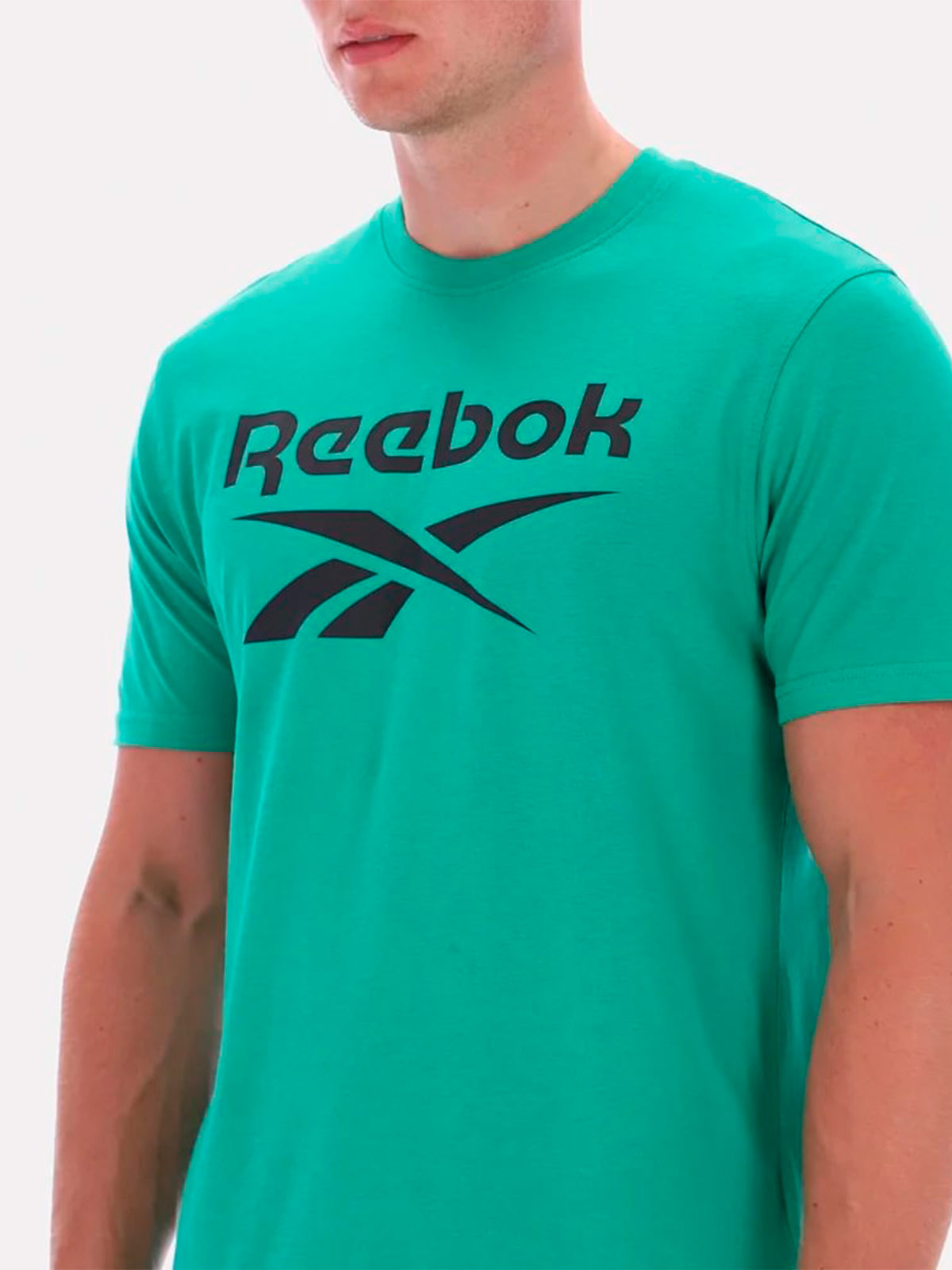 POLO HOMBRE REEBOK CHAD BIG LOGO - 4
