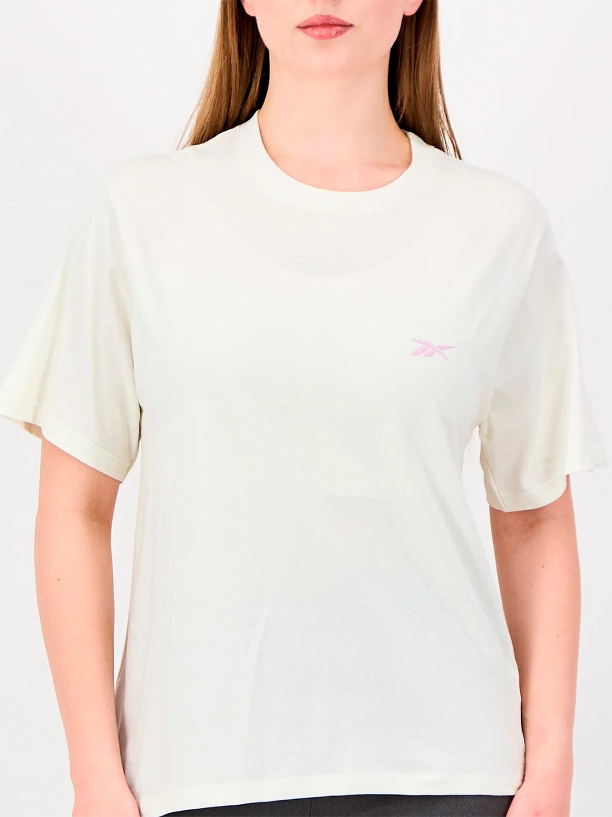 POLO MUJER REEBOK SMALL LOGO TEE - 1