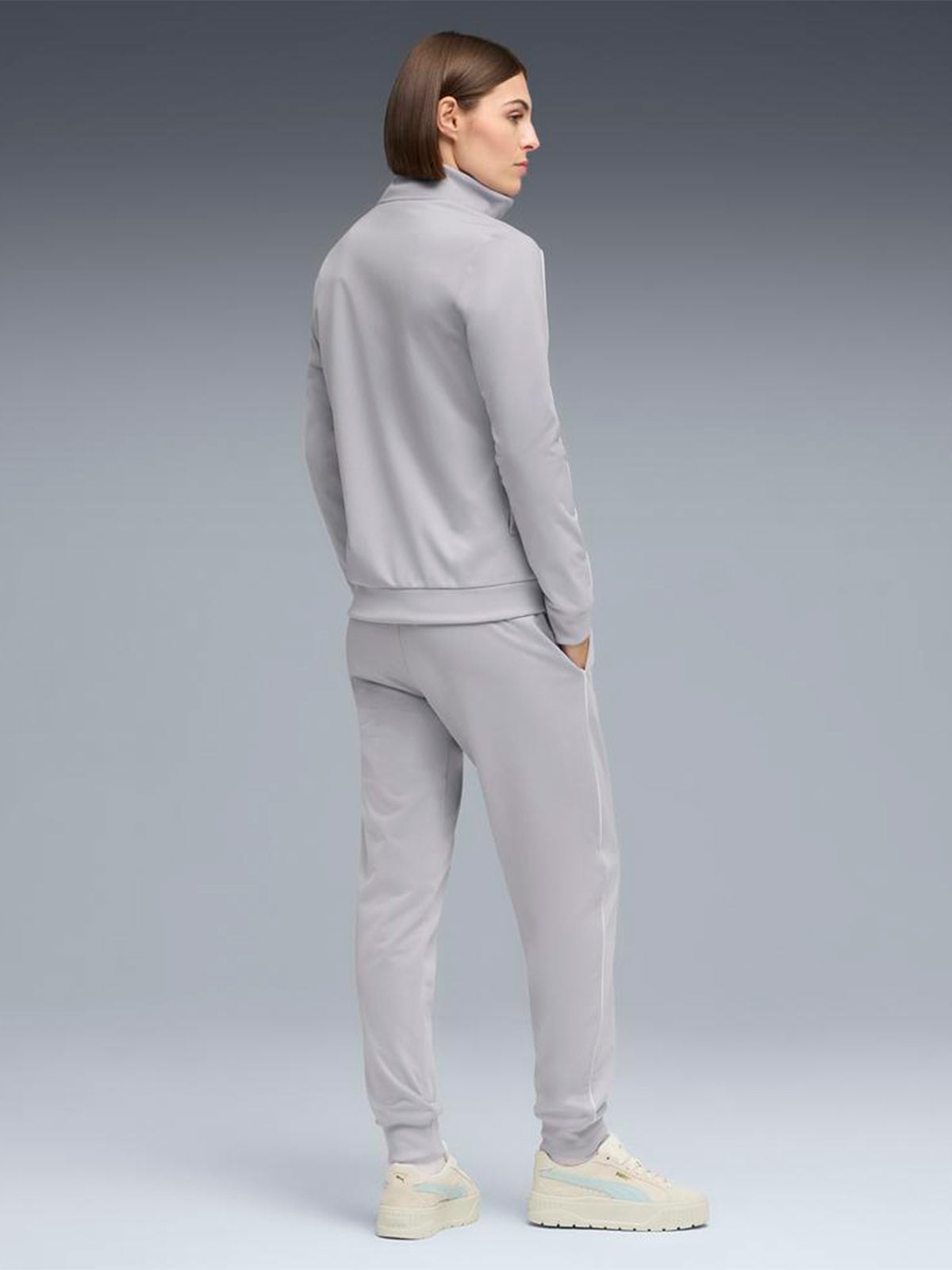 BUZO CONJUNTO HOMBRE ADIDAS SPORTSWEAR BASIC 3 TIRAS TEJIDO - 2
