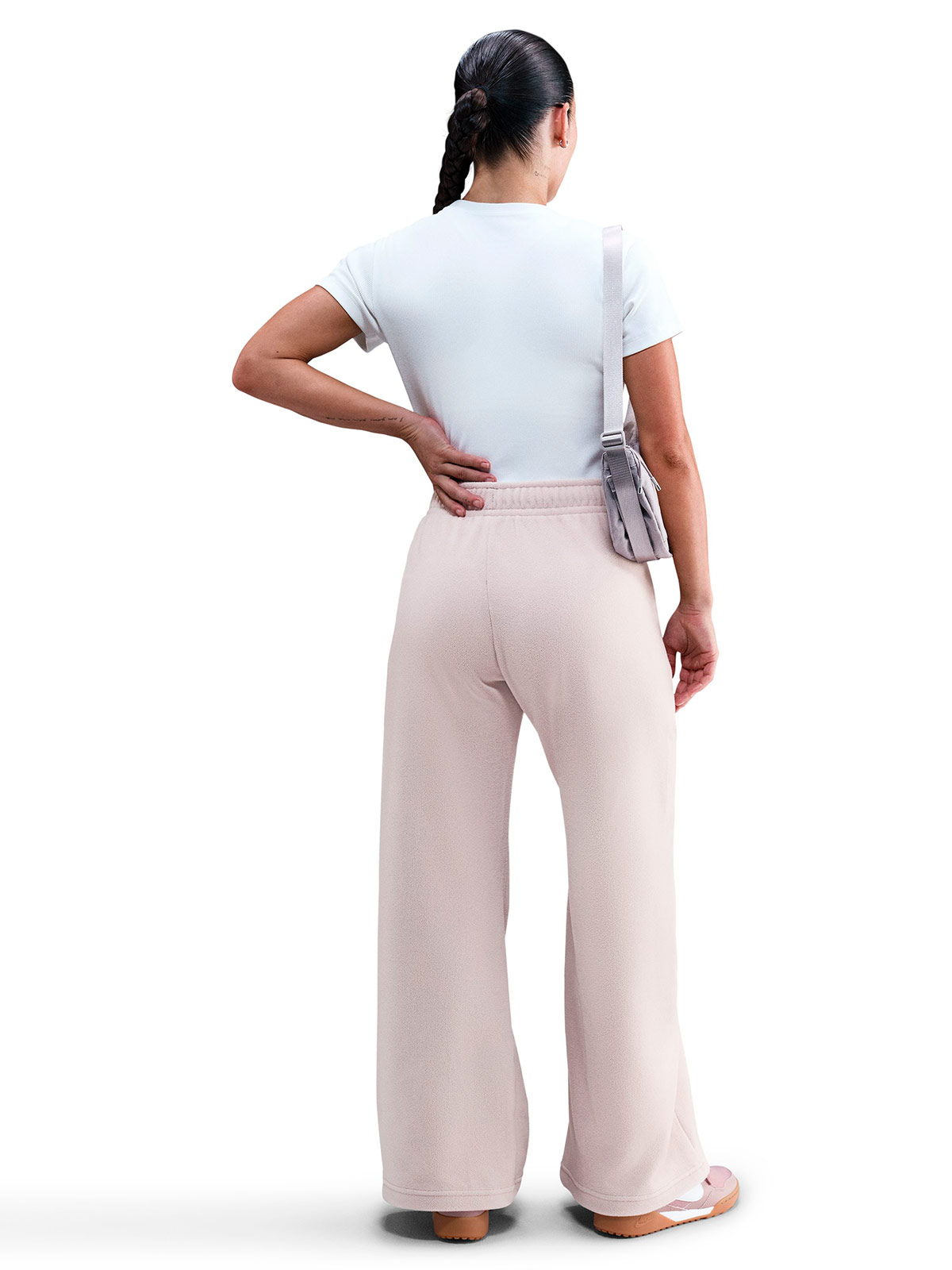 PANTALONES BUZO MUJER NIKE WIDE - 4