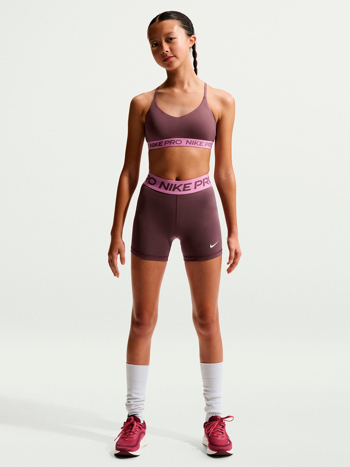 SHORT DEPORTIVO NIÑA NIKE 3 EN1 - 1