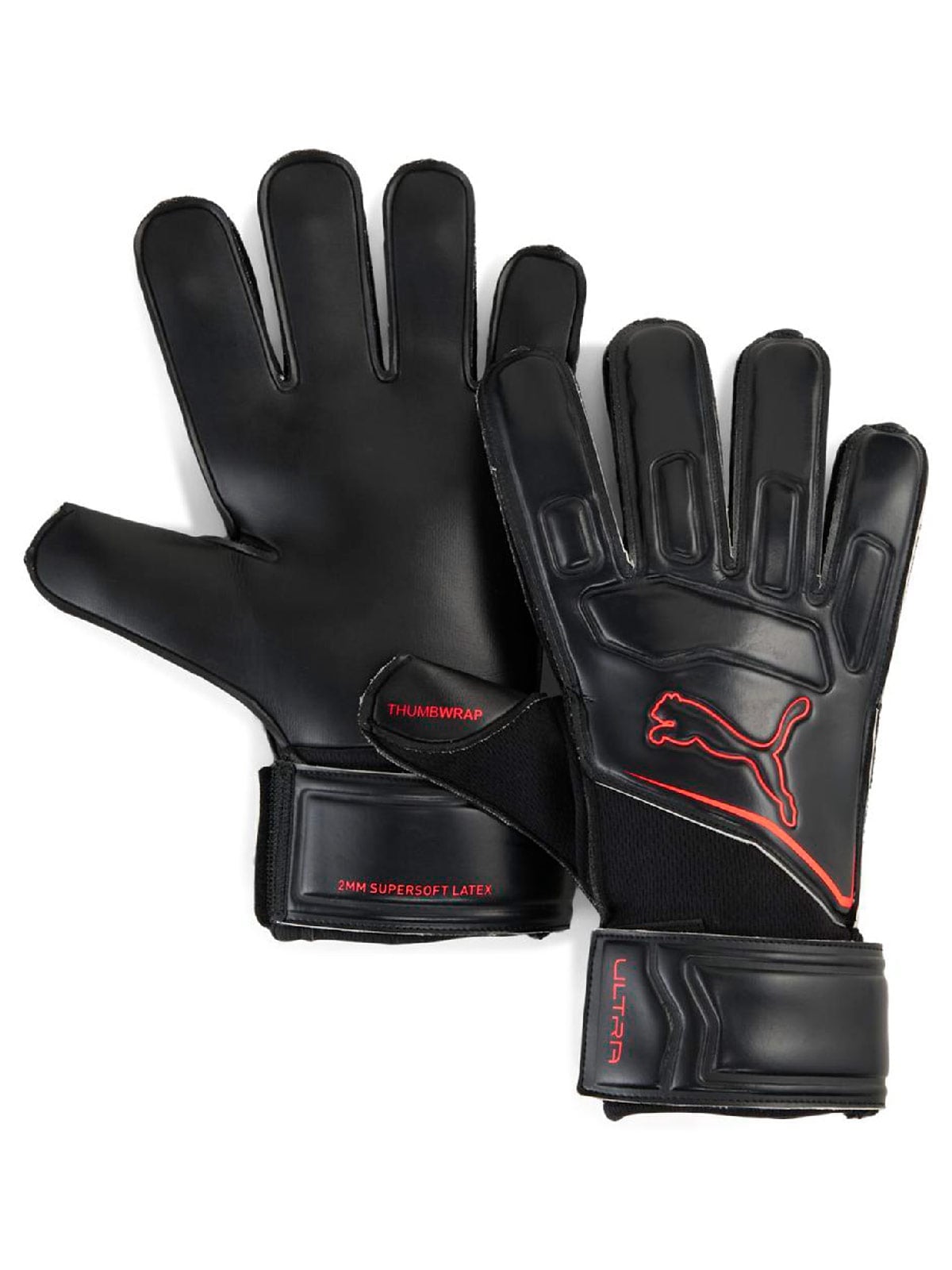 GUANTES FÚTBOL PUMA NEGROS UNISEX  ULTRA PLAY - 1