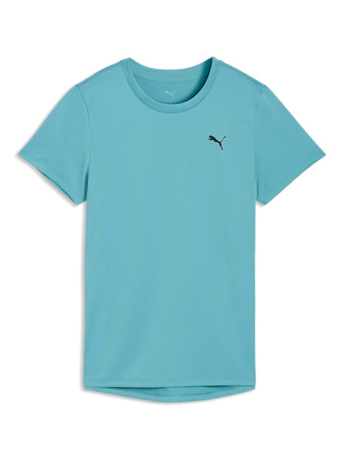 POLO MUJER PUMA TURQUESA ESSENTIAL CREW - 1