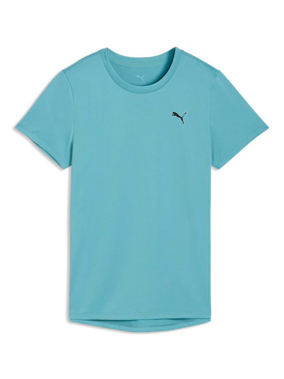 POLO MUJER PUMA TURQUESA ESSENTIAL CREW - 1